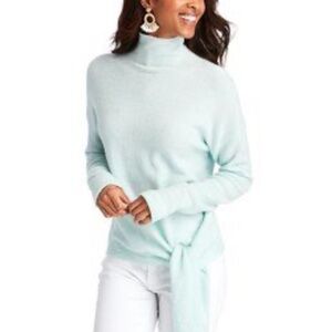 Vineyard Vines Women's Mint Green Mockneck Sweater size Medium